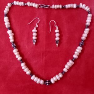 Silver Pearls with Silver Beads