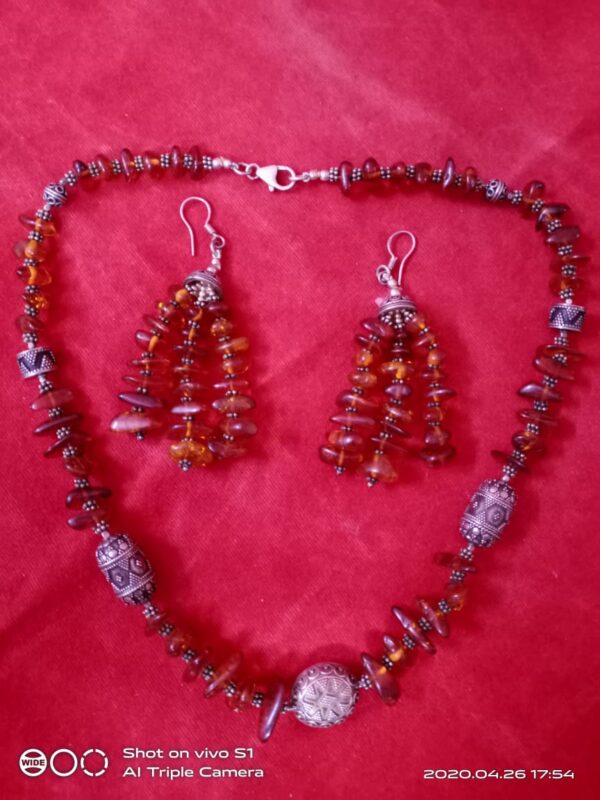 Amber Necklace Set