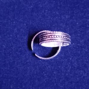 925 Silver oxidised Toe-ring